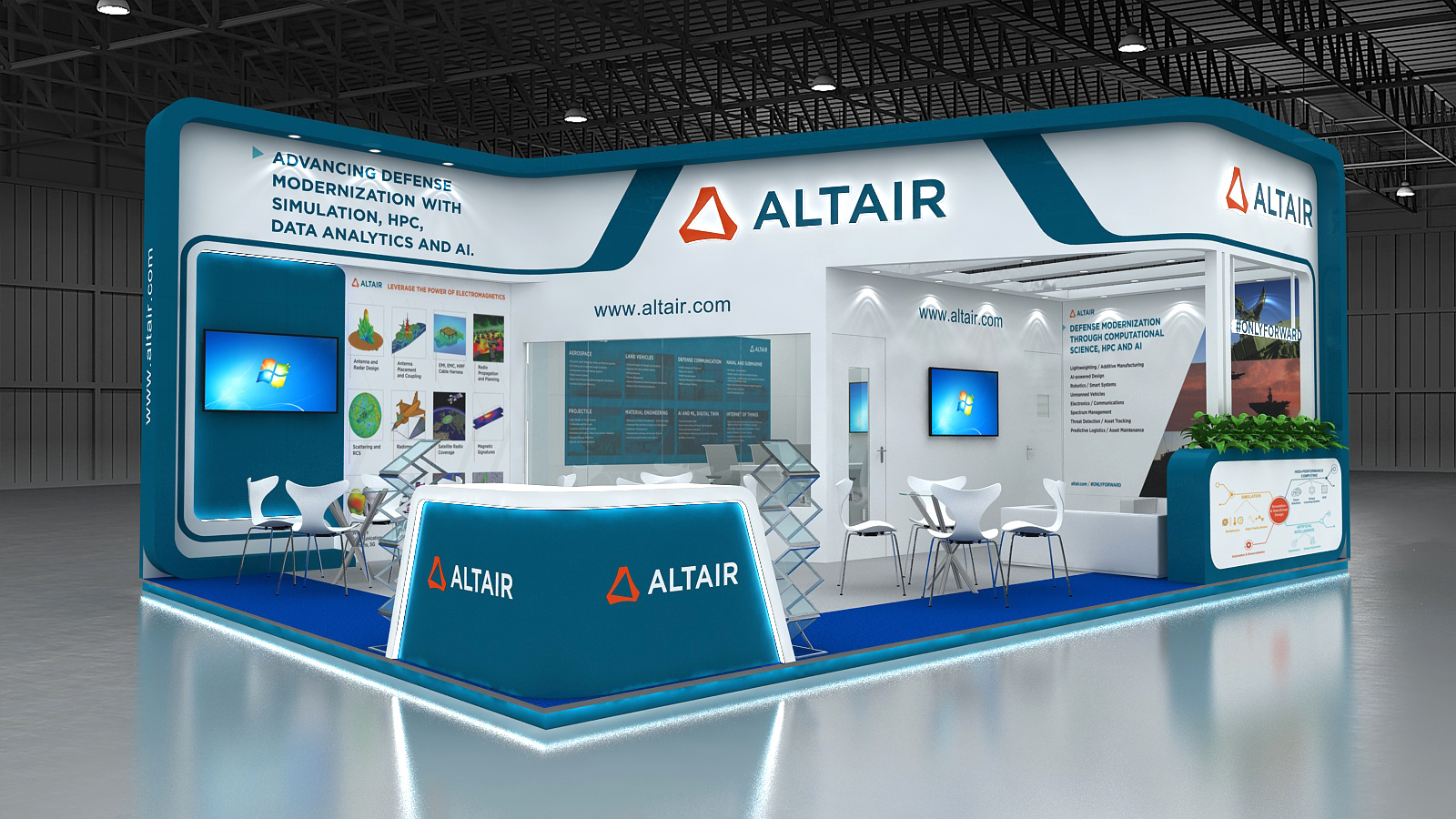 Altair Defense Booth