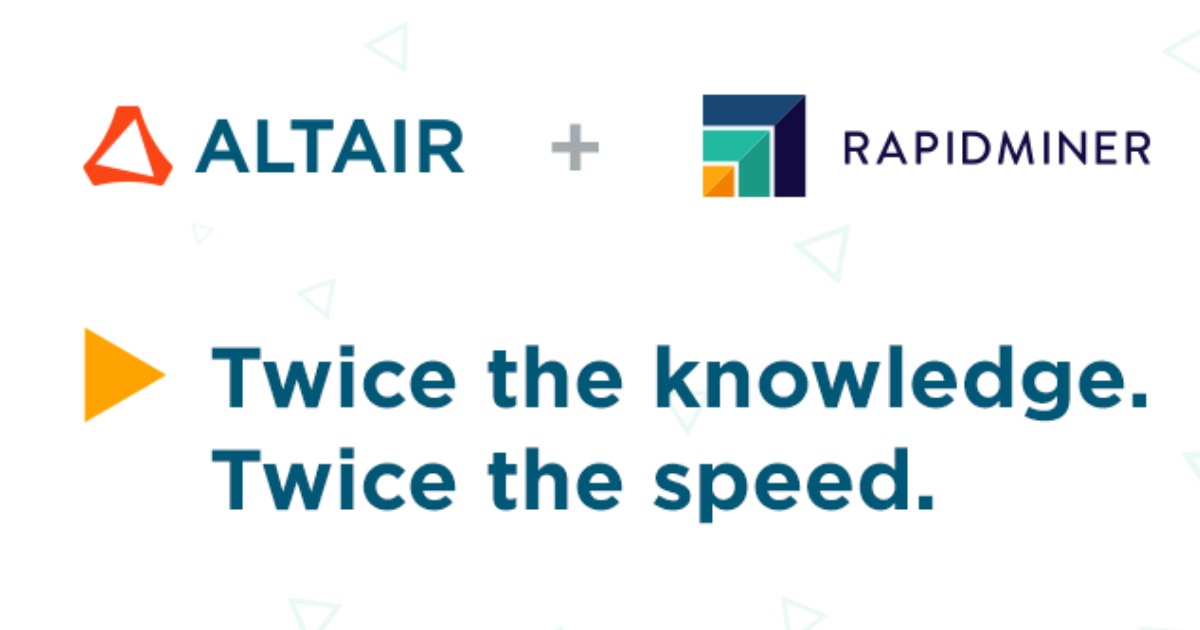 Accélérez Votre Déploiement DATA Avec Altair Lors De Big Data & AI!
