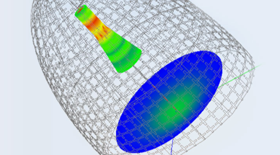 Complex Radome Electromagnetics Simulation in Minutes 900x500