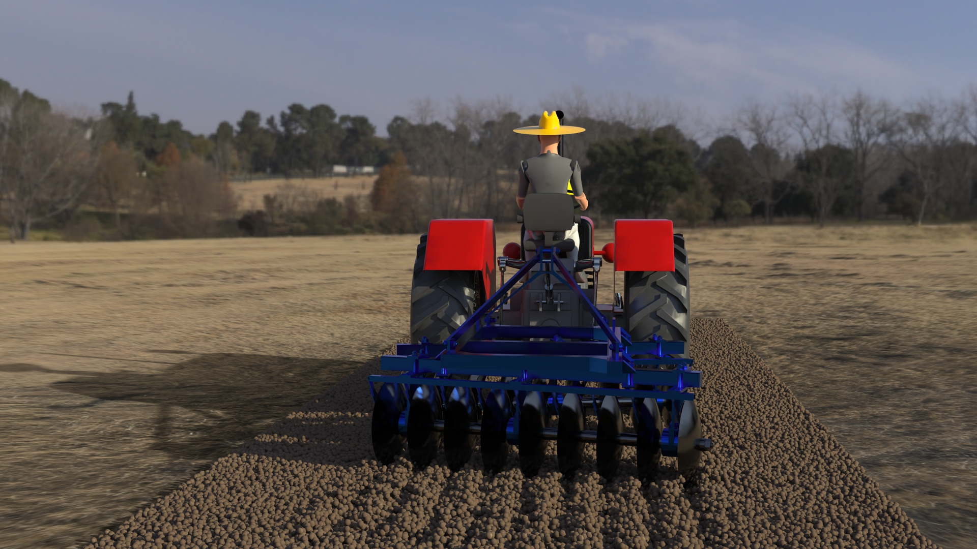 EDEM Tillage Render