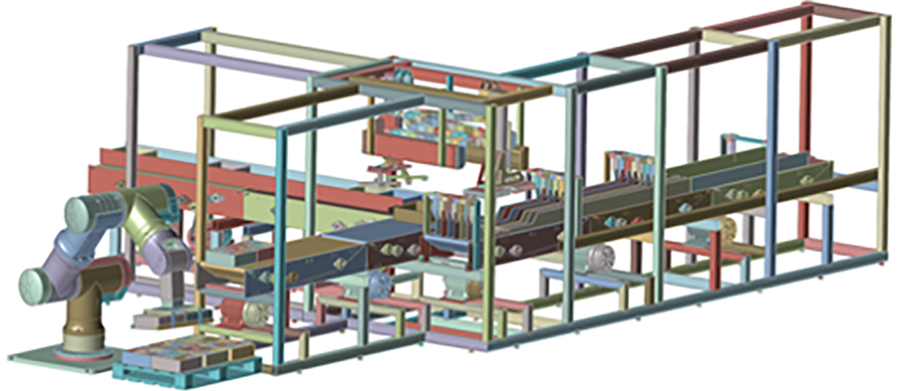 SimSolid Industrial Model