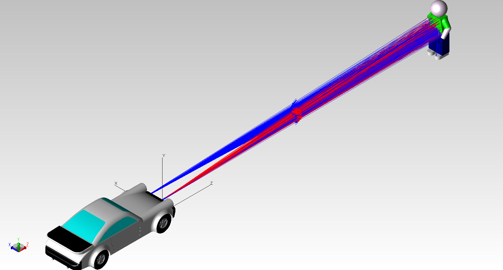 TracePro LiDAR image