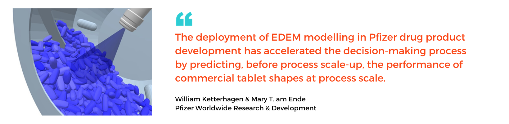 optimizing pharmaceutical manufacturing processes with edem resources