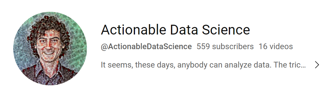 Actionable Data Science