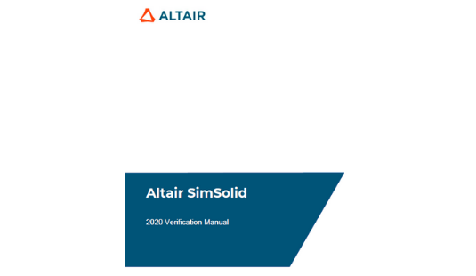 VERIFICATION MANUAL - ALTAIR