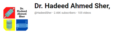 Dr. Hadeed Ahmed Sher