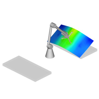 Pick & Place Robot Simulation in MotionSolve